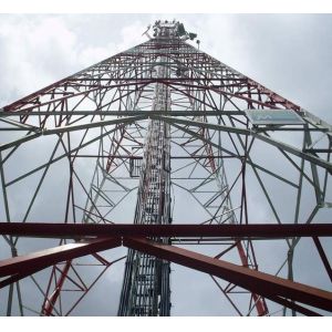 Four-Column Angle Steel Tower With Lightning Protection Device