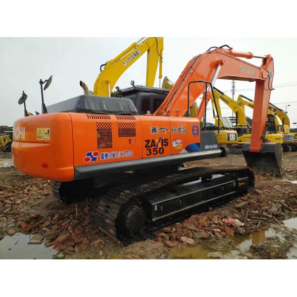 Quality Used Hitachi ZX350 Excavator Powerful and Flexible for Construction Work Safe Operation in Compact Spaces Get it Today wholesale