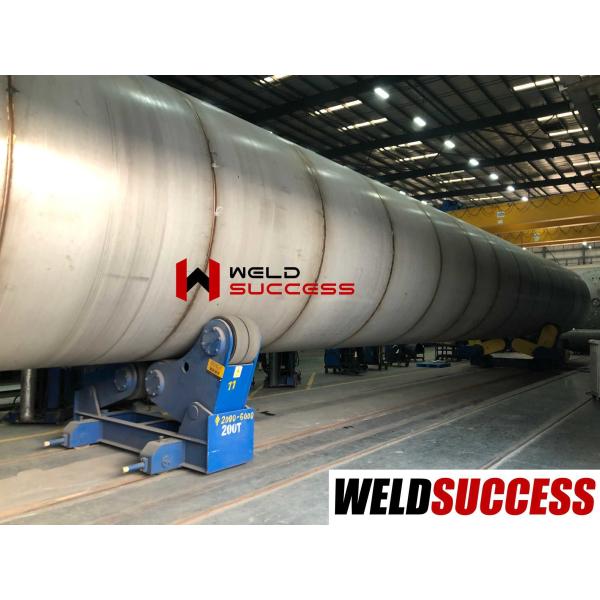 SAR-200 Ton Welding Pipe Turning Roller Self Aligning For Precise And Smooth