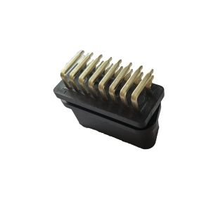 12V 24V OBD Plug OBD Female Socket Gold plated OBD2 Elbow For Auto Scanner