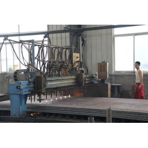 Single Sheet Roof Pre Engineered Steel Frame , Long Span Steel Beam Factory