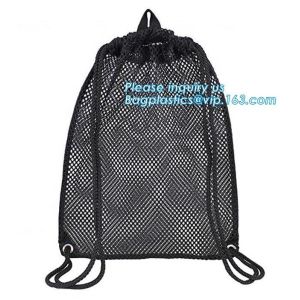 drawstring backpack kids mesh backpack manufacturer mesh net gift backpack