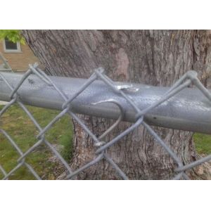 Industrial Commercial chain link fabric 2'x2' aperture x 6Ga/4.88mm diameter 36"