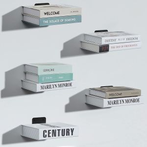 Modern Iron Book Shelf Invisible Bookshelves for Living Room Office Classroom