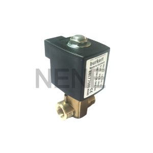 Burkert Solenoid 6013 Type Direct Acting 00134243 2/2 Normally Closed G1/8 Inch 2.5 Flow Hole FKM Seal 220VAC 8W 0~16bar