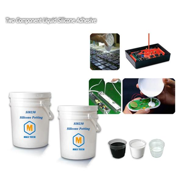 High Dielectric Strength Elastic Two-Component Potting Casting Compound for