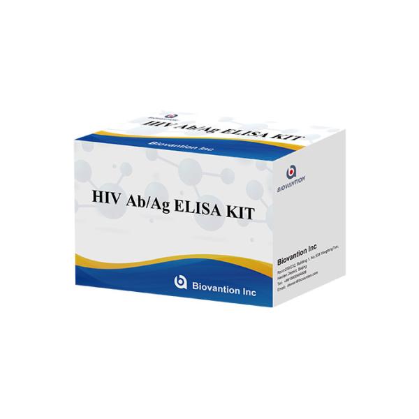 Quality ISO13485 HIV Ab Ag Test Hiv 4th Generation Assay ELISA Kit 60 Minutes wholesale