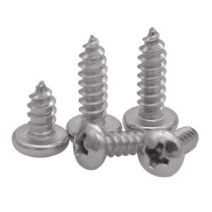 GB845 SUS304 SUS316 Cross Recessed Pan Head Tapping Screw