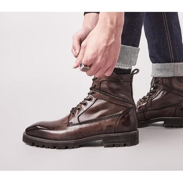 Quality Breathable Genuine Leather Military Boots Mens Waterproof Army Training Boots wholesale