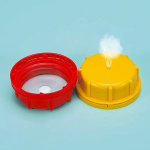 Custom Order Accepted 38mm 53mm 60mm Black and White Screw Cap for Engine Oil