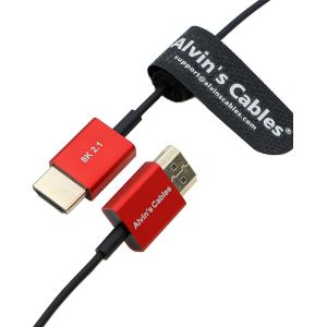 Alvin's Cables 8K HDMI 2.1 Cable 48Gbps High Speed Ultra Thin HDMI Cable For
