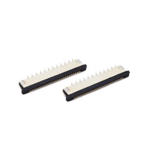 SMT Flat Cable FFC FPC Connector Vertical Height 1.0mm 4-50 Pin SGS