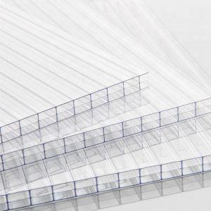 Pc Material Plastic Polycarbonate Sheet Pc Hollow Sheeting for Swimming Pool