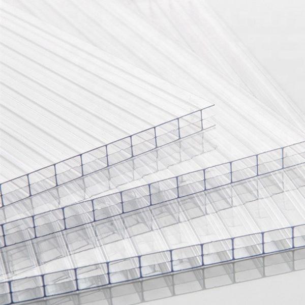 Pc Material Plastic Polycarbonate Sheet Pc Hollow Sheeting for Swimming Pool