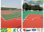 Multifunctional Silicon PU Sport Court Flooring for Badminton / Tennis