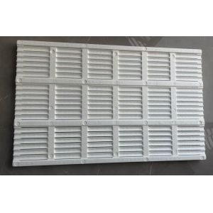 Muck-leaking plate Filter plate Ceiling insulation Suspended ceiling Drainage