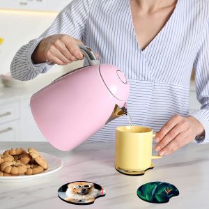 10cm Sublimation Neoprene Car Coaster Blanks Round Sublimation Coasters