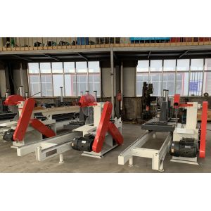 Round Log Cutting Circular Sawmill Sliding Table Saw Machines