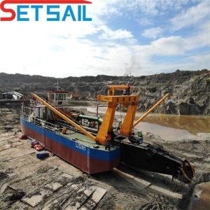 8 Inch Hydraulic Cutter Suction Dredging Sand Machine for Dredging Depth of 8