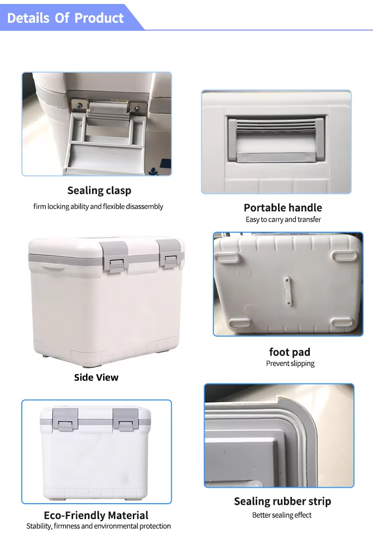 36 Hours Ice Retention Insulated Cooler Box with Shoulder Strap Design CE