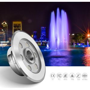 China External Control SS316L DC24V Led Pool Fountain Lights SMD3535 on sale