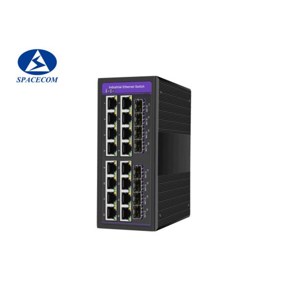 Quality Gigabit Industrial Sfp Switch 16x10/100/1000Base T 8x1000Base X SFP wholesale