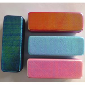 Cheap Fashionable glasses cases with solid leather design for sale