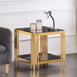 Clutter-Free Storage Stainless Steel Edge Table With Smooth Surface