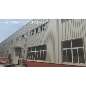 Prefabricated Steel Structure Workshop with Galvanized or Painted Finish
