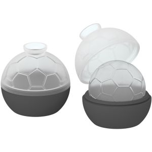 Sphere Ice Molds - 6 Pack - Silicone Ice Ball Molds With Built-In Funnel - Round