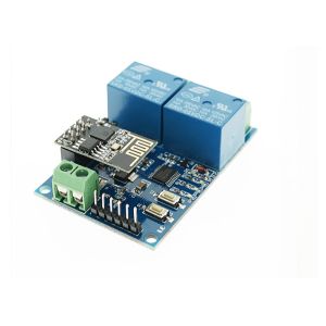 ESP8266 5V Dual WiFi Relay Module , IOT Smart Phone App Controlled Relay