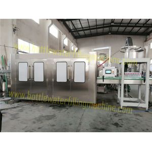 Juice / Water Automatic Bottle Filling Machine , Customized Drinking Water