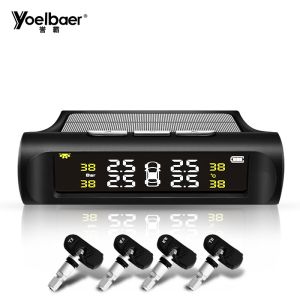 China IP67 Waterproof Tyre Pressure Monitoring System Car Solar TPMS Sensor Easy To Install on sale