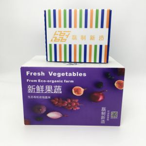 Full Color Printing 2.0mm Corrugated Plastic Storage Boxes Supermarket Promotion