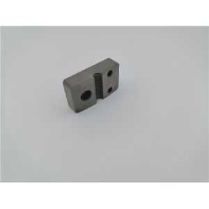 Functional Precision Machinery Parts , Black Guide Blocks High Toughness