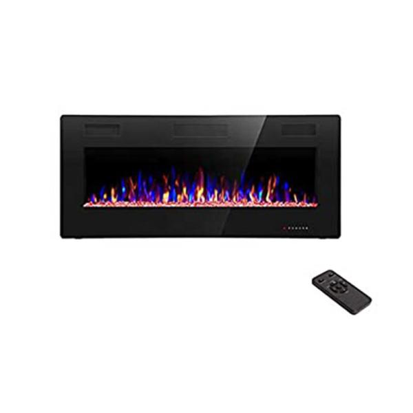 Quality 1500W 9 Color Fire Place for Indoor Artificial Flame Linear Fireplaces and Stoves wholesale