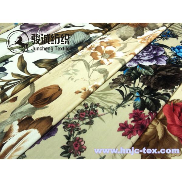 Hot sell anti pilling paper printing velvet fabric for apparel with various