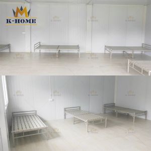 2 Story Flat Pack Temporary Portable Steel Structure Accommodation