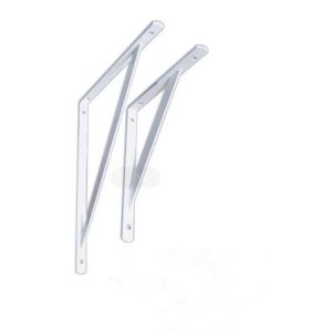 China Heavy Duty Wall Shelf Brackets For Studying Room Nickel / Zinc Plating on sale