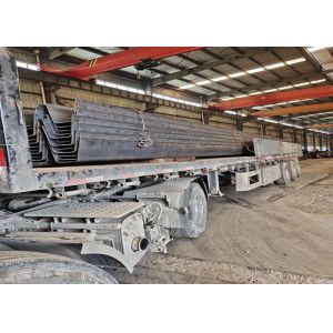 Painted Hot Galvanized U Ribbed C Shaped Steel Profiles For Bridge Construction