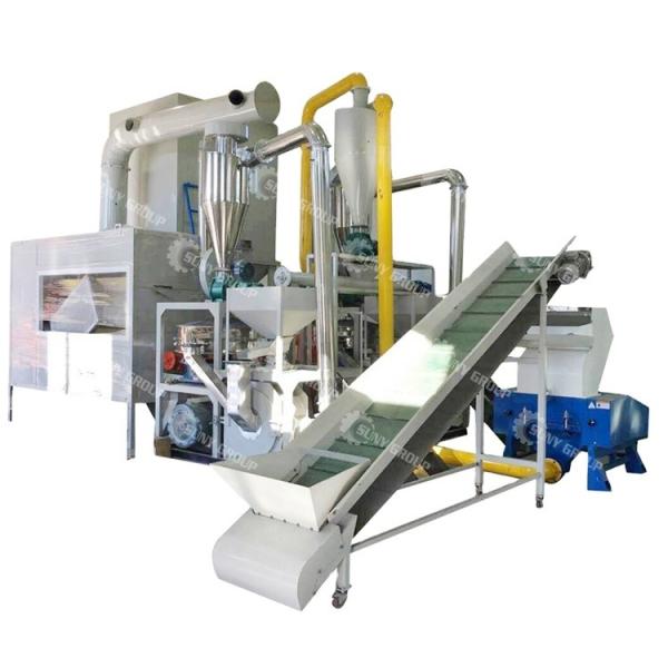 Automatic PP/PE Recycling Line with High Separate Rate Aluminum and Plastic