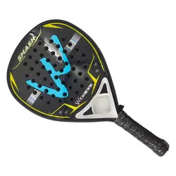 Pro Carbon Fiber Power Lite Pop EVA Foam Beach Paddle Tennis Paddleball Racket
