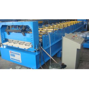 Chain Drive Computer Control System Ridge Cap Roll Forming Machine with Tile
