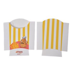 Custom Recyclable French Fries Carton Food Package Boxes Packaging