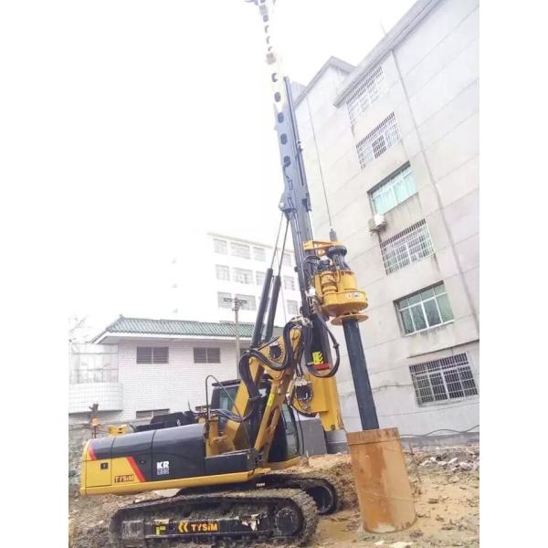 TYSIM KR90C Hydraulic Piling Rig Foundation Construction Max. Drilling Diameter