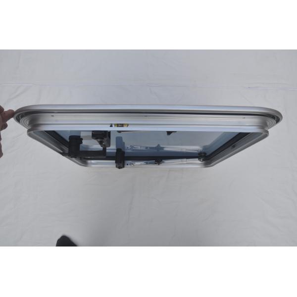 Quality 425x425mm Anodized Aluminum Square Hatch With SS316L Support wholesale