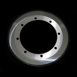 Silver HRA89.5 Circular Slitter Blades YG10X , Round Paper Slitting Blades