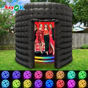 360 Inflatable Photo Booth for Events Commercial Rent Customizable