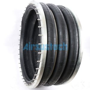 China Aluminum Bead Ring Air Spring W01-358-7276 Firestone Industrial Rubber Air Bellows on sale