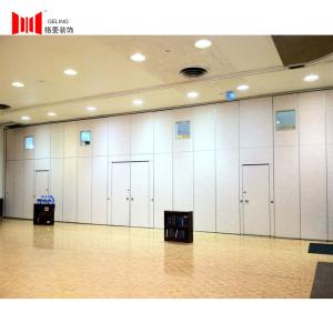 Cheap 38db Folding Modular Partition Wall 4m High MDF Board for sale